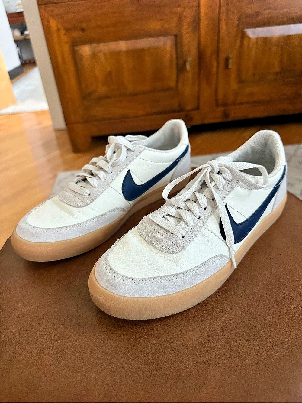 NEW - Nike Killshot 2 Leather White & Blue Sneakers